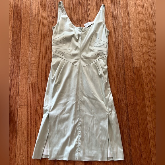 Zac Posen Dresses & Skirts - New with tags Zac Posen mint silk dress size 4